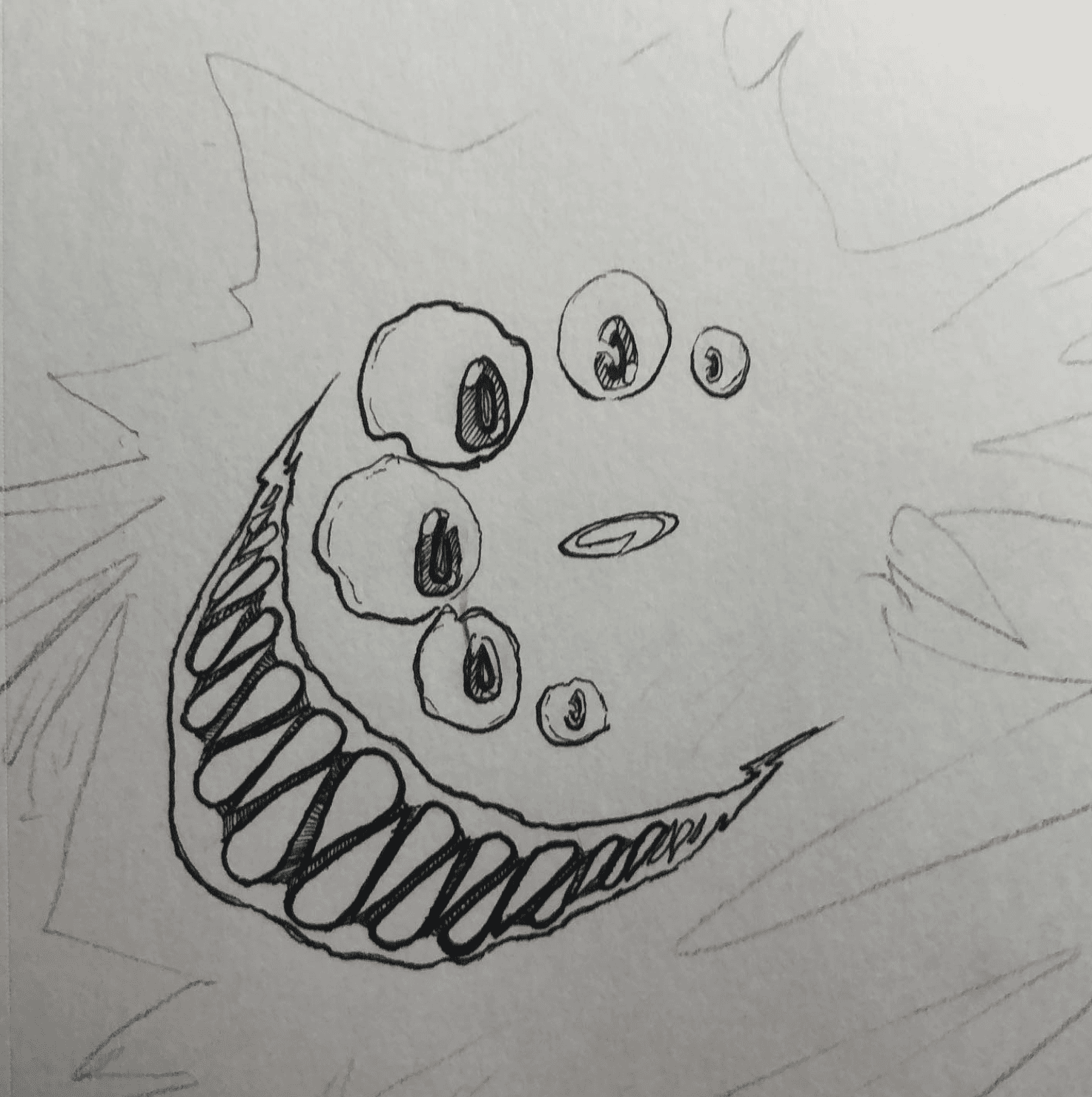 Cosmic Joke artwork with psychedelic symbolic pressure.